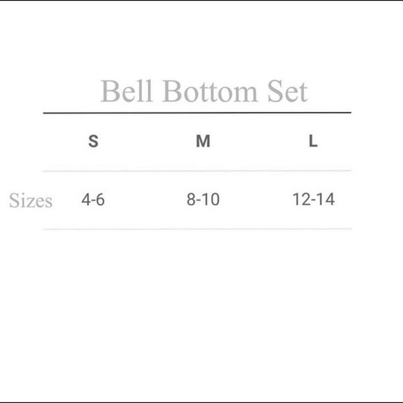 Marble Black & Gray Bell Bottom Set- 8024 - Picture 5 of 7